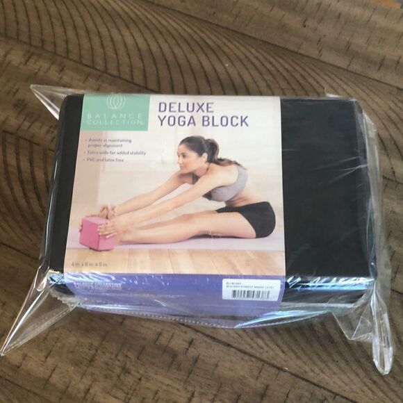 Deluxe Yoga 🧘🏼♀️ Block to maintain proper alignment! 4” X 6” X 9” - Picture 4 of 17